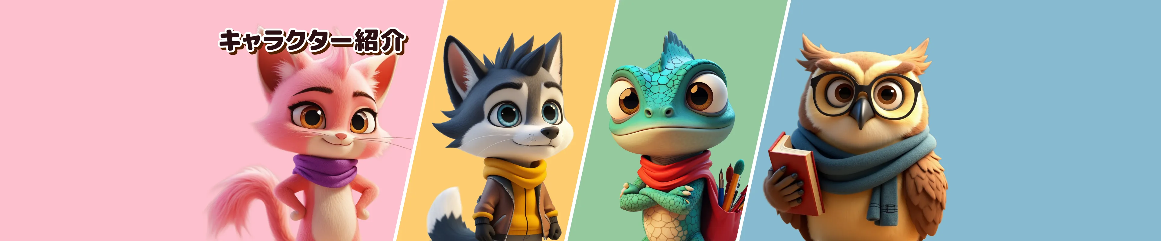 デザインパレットのキャラクター紹介